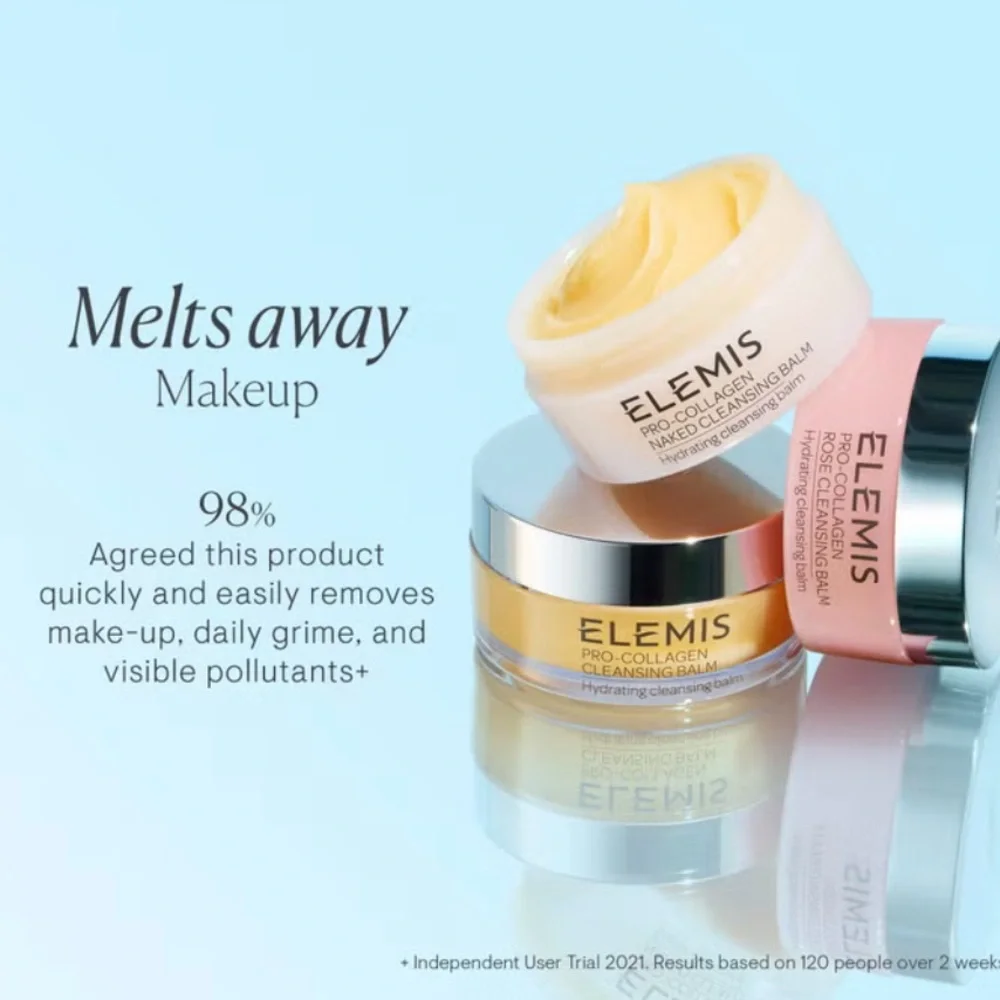 ELEMIS PRO-COLLAGEN ROSE CLEANSING BALM Mini 20g BRAND NEW